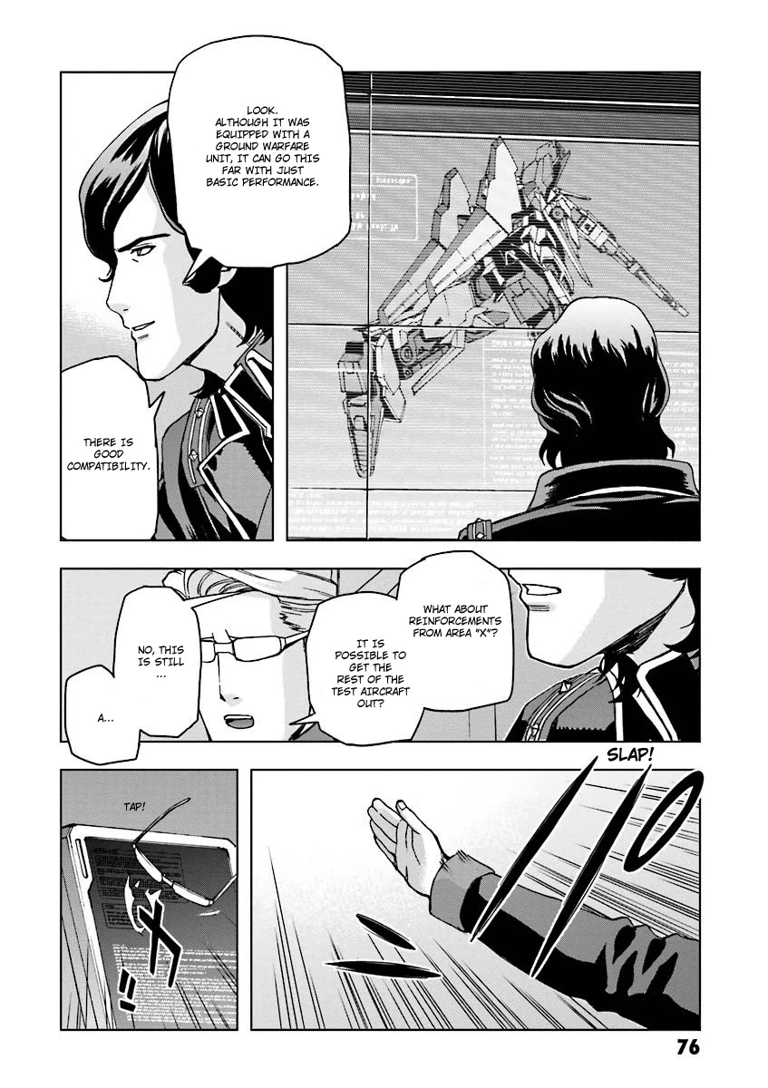 Kidou Senshi Gundam U.C. 0094 - Across The Sky Chapter 4 page 15 - Chapter 4: Blue Flame Start