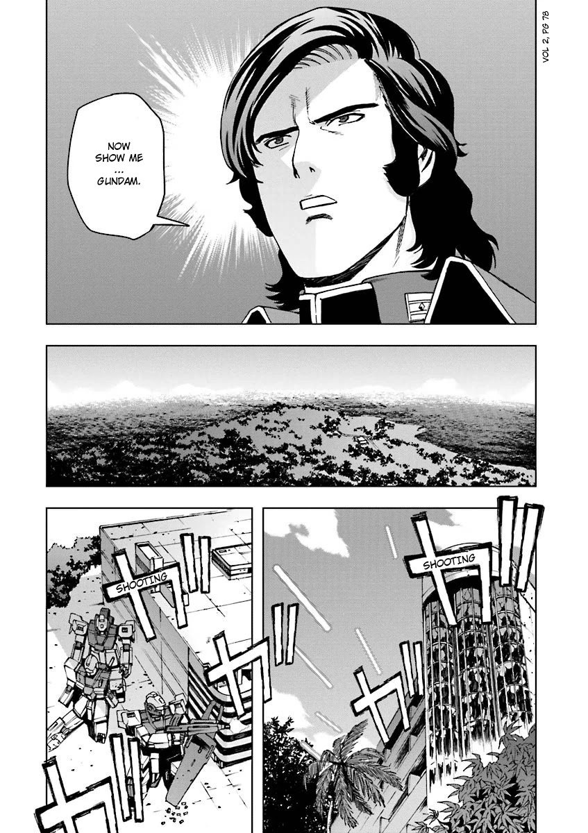 Kidou Senshi Gundam U.C. 0094 - Across The Sky Chapter 4 page 17 - Chapter 4: Blue Flame Start