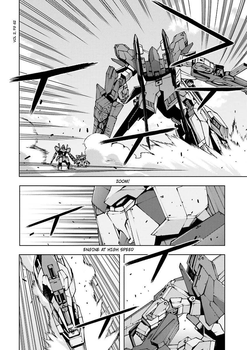 Kidou Senshi Gundam U.C. 0094 - Across The Sky Chapter 4 page 2 - Chapter 4: Blue Flame Start