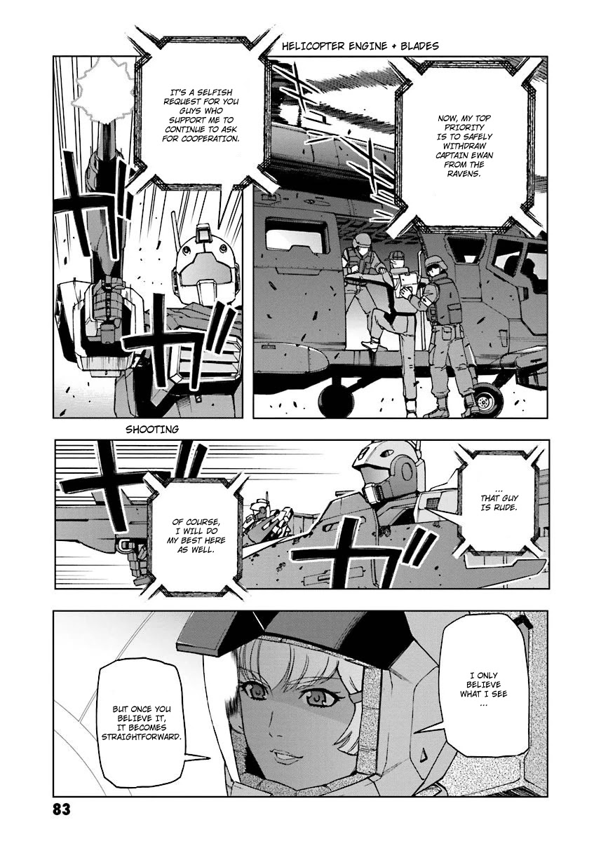 Kidou Senshi Gundam U.C. 0094 - Across The Sky Chapter 4 page 22 - Chapter 4: Blue Flame Start