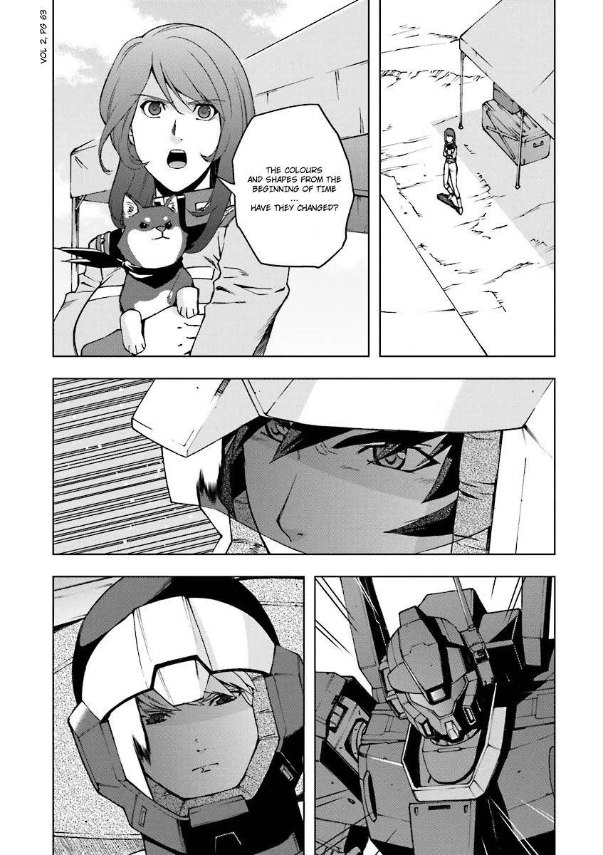 Kidou Senshi Gundam U.C. 0094 - Across The Sky Chapter 4 page 3 - Chapter 4: Blue Flame Start
