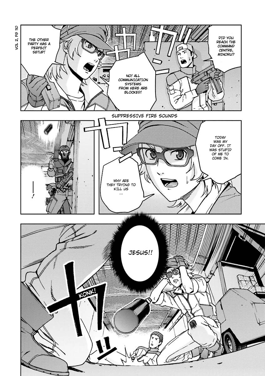Kidou Senshi Gundam U.C. 0094 - Across The Sky Chapter 5 page 11 - Chapter 5: Like A Beast (Before)