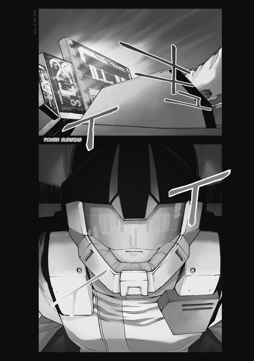 Kidou Senshi Gundam U.C. 0094 - Across The Sky Chapter 5 page 3 - Chapter 5: Like A Beast (Before)