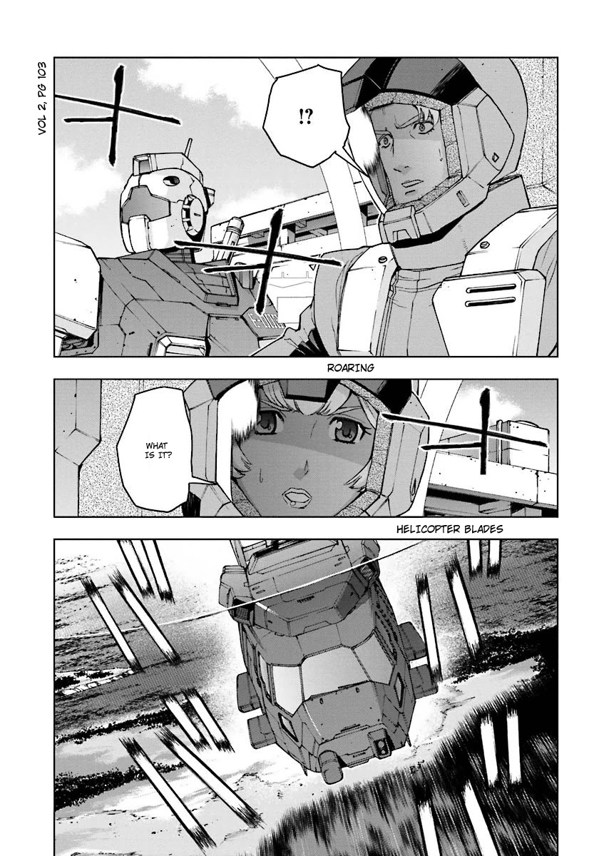 Kidou Senshi Gundam U.C. 0094 - Across The Sky Chapter 5 page 4 - Chapter 5: Like A Beast (Before)