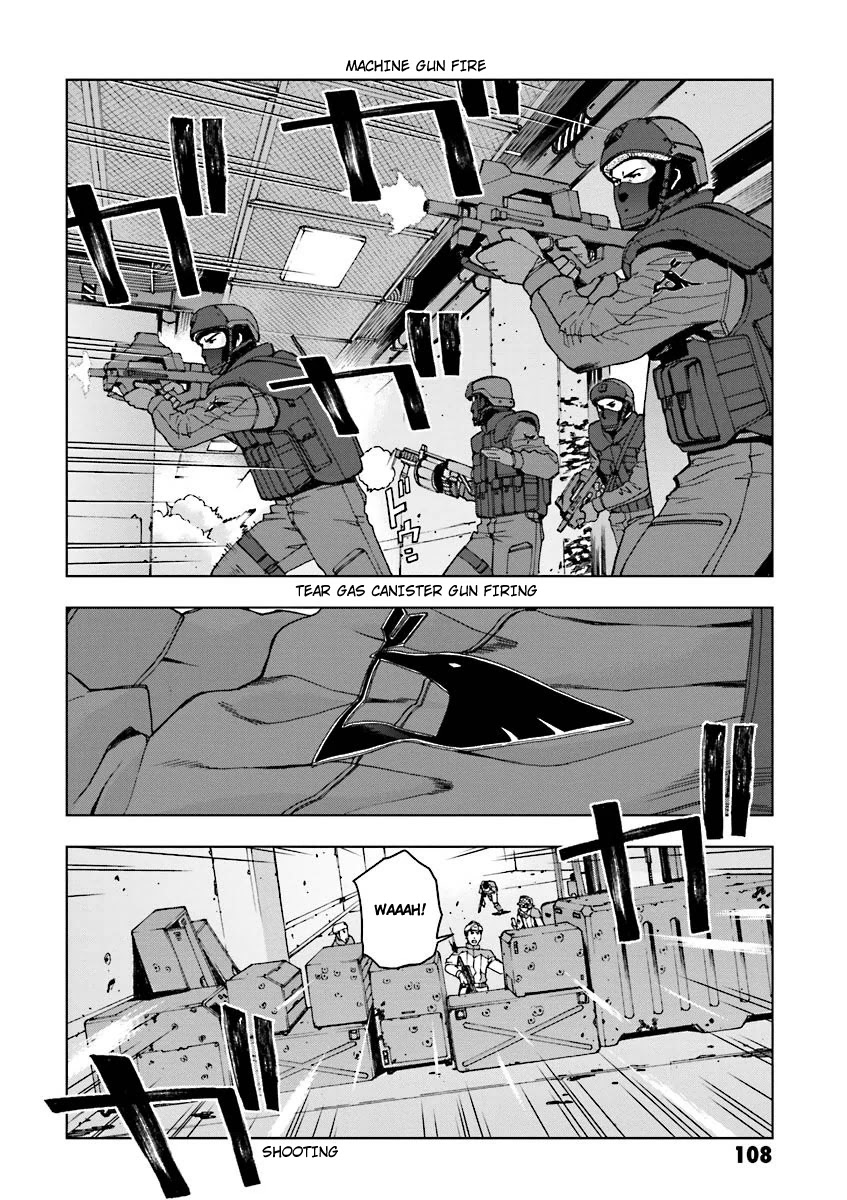 Kidou Senshi Gundam U.C. 0094 - Across The Sky Chapter 5 page 9 - Chapter 5: Like A Beast (Before)
