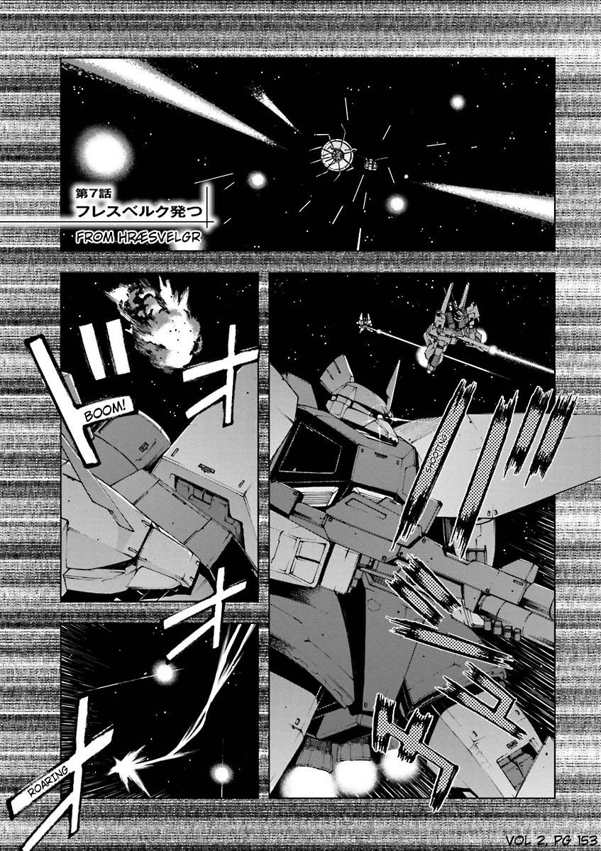 Kidou Senshi Gundam U.C. 0094 - Across The Sky Chapter 7 page 1 - Chapter 7: From Hræsvelgr