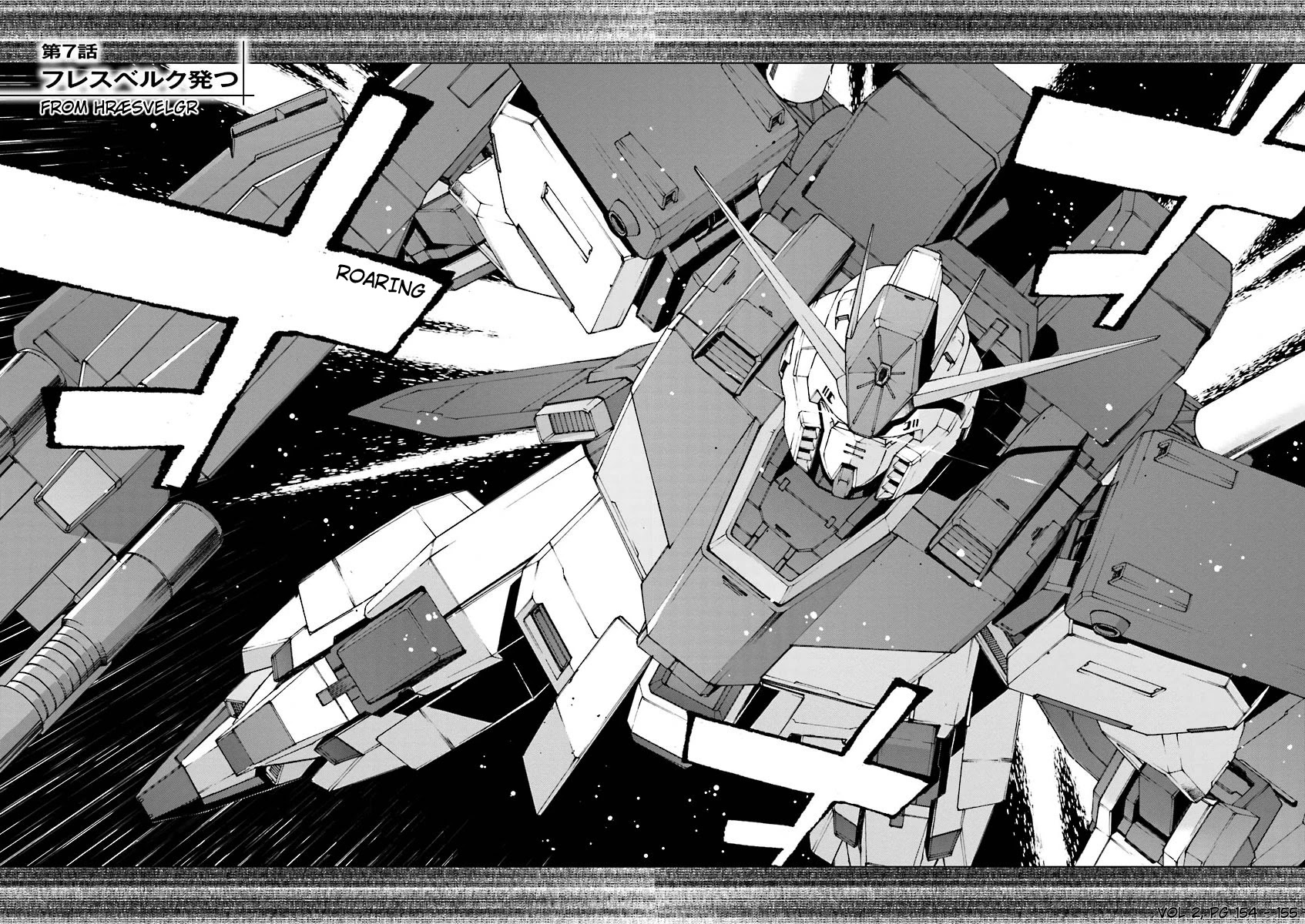Kidou Senshi Gundam U.C. 0094 - Across The Sky Chapter 7 page 2 - Chapter 7: From Hræsvelgr