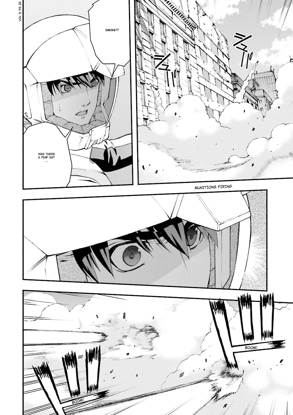 Kidou Senshi Gundam U.C. 0094 - Across The Sky Chapter 8 page 21 - Chapter 8: The Sound of Sleeves Rubbing
