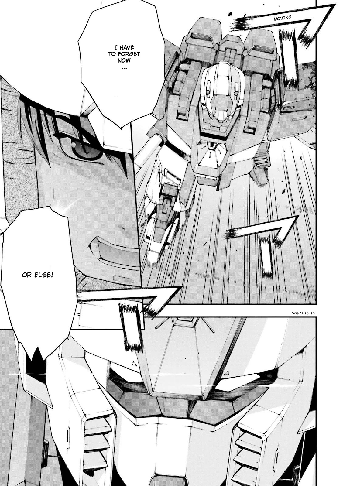Kidou Senshi Gundam U.C. 0094 - Across The Sky Chapter 8 page 24 - Chapter 8: The Sound of Sleeves Rubbing
