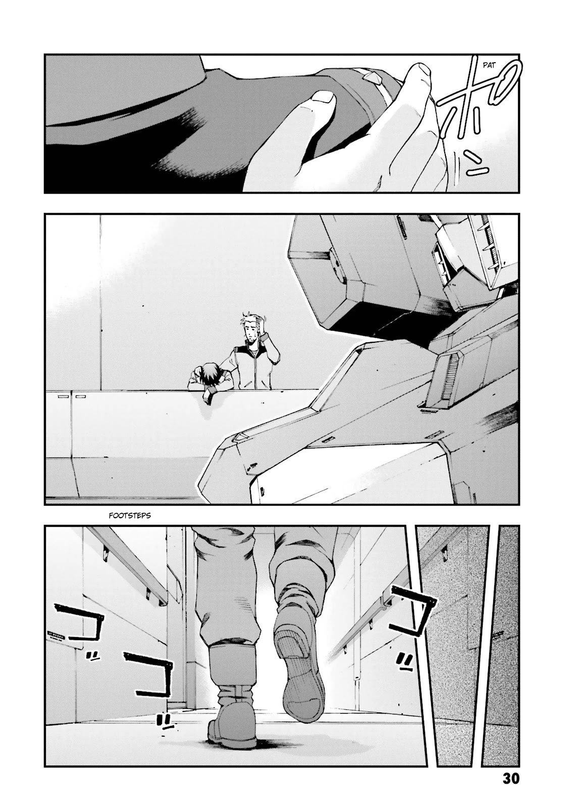 Kidou Senshi Gundam U.C. 0094 - Across The Sky Chapter 8 page 29 - Chapter 8: The Sound of Sleeves Rubbing