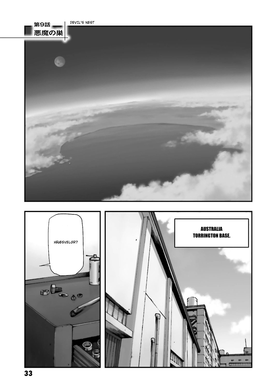 Kidou Senshi Gundam U.C. 0094 - Across The Sky Chapter 9 page 1 - Chapter 9: Devil's Nest