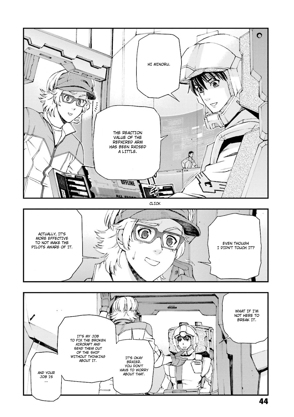 Kidou Senshi Gundam U.C. 0094 - Across The Sky Chapter 9 page 12 - Chapter 9: Devil's Nest