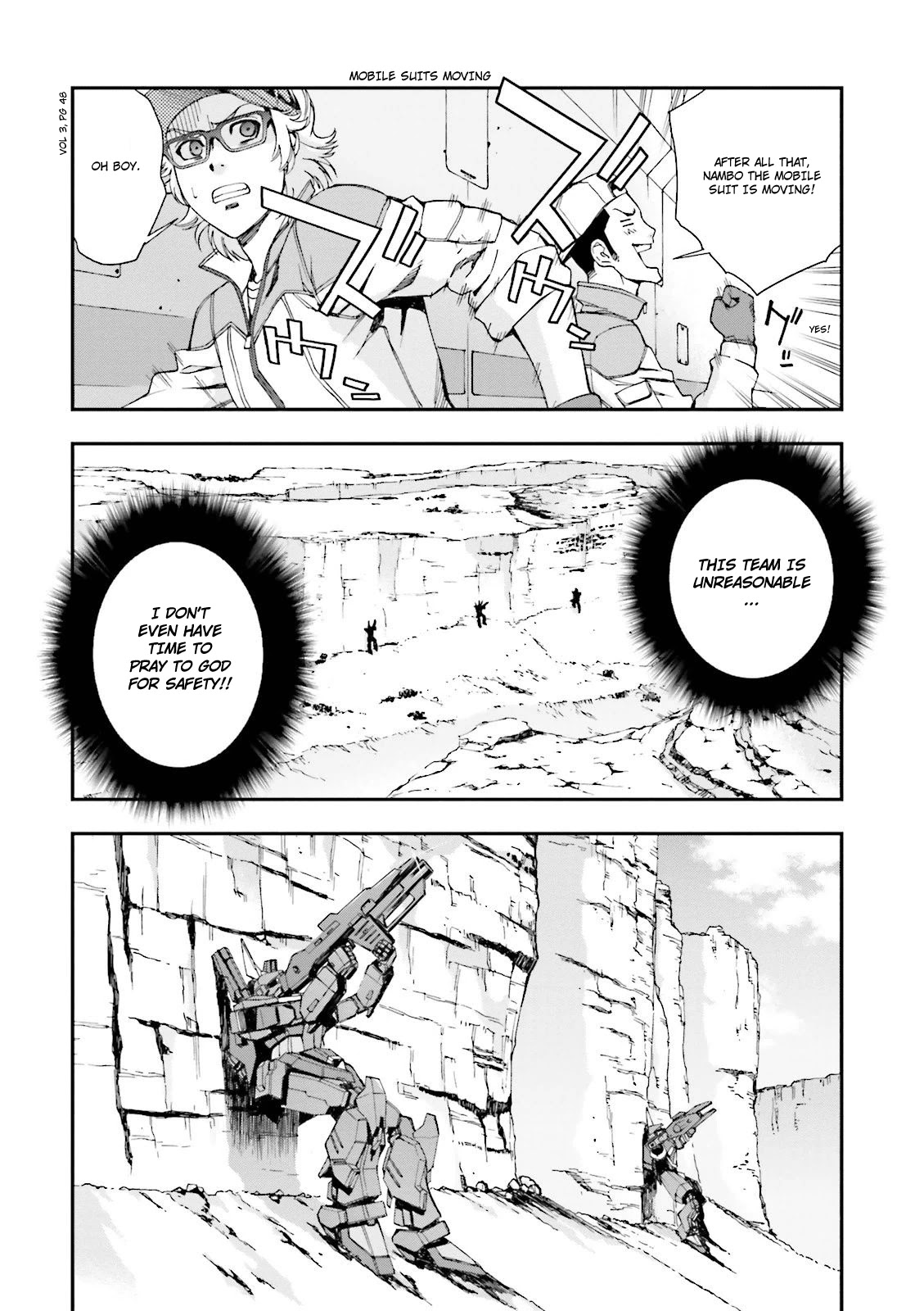 Kidou Senshi Gundam U.C. 0094 - Across The Sky Chapter 9 page 16 - Chapter 9: Devil's Nest