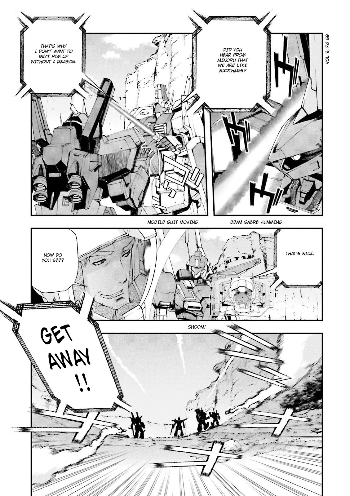 Kidou Senshi Gundam U.C. 0094 - Across The Sky Chapter 9 page 27 - Chapter 9: Devil's Nest