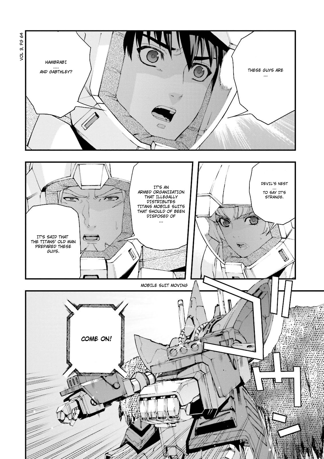 Kidou Senshi Gundam U.C. 0094 - Across The Sky Chapter 9 page 32 - Chapter 9: Devil's Nest