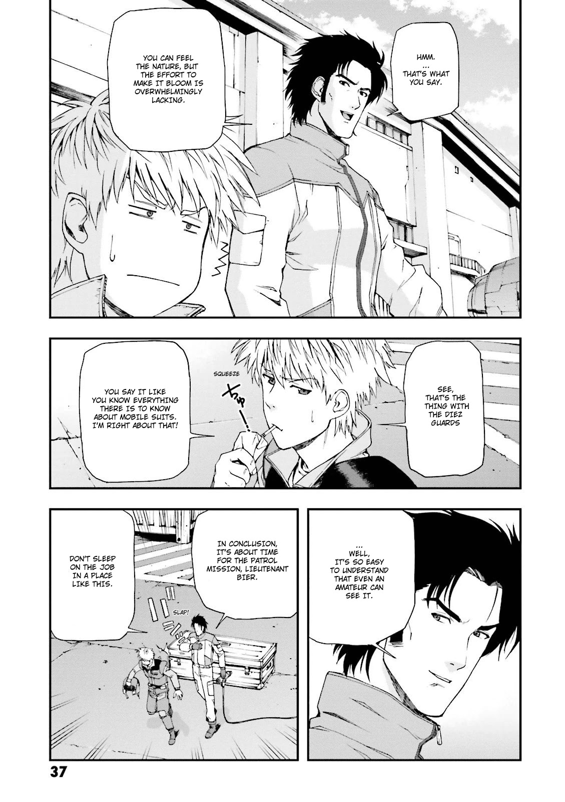 Kidou Senshi Gundam U.C. 0094 - Across The Sky Chapter 9 page 5 - Chapter 9: Devil's Nest