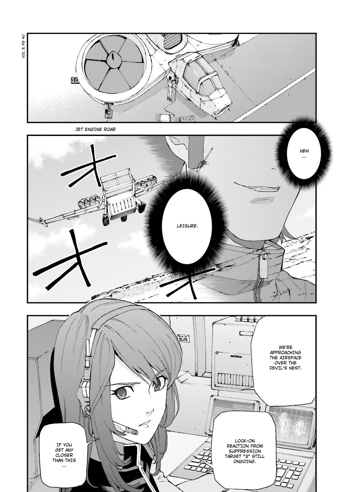Kidou Senshi Gundam U.C. 0094 - Across The Sky Chapter 9 page 8 - Chapter 9: Devil's Nest