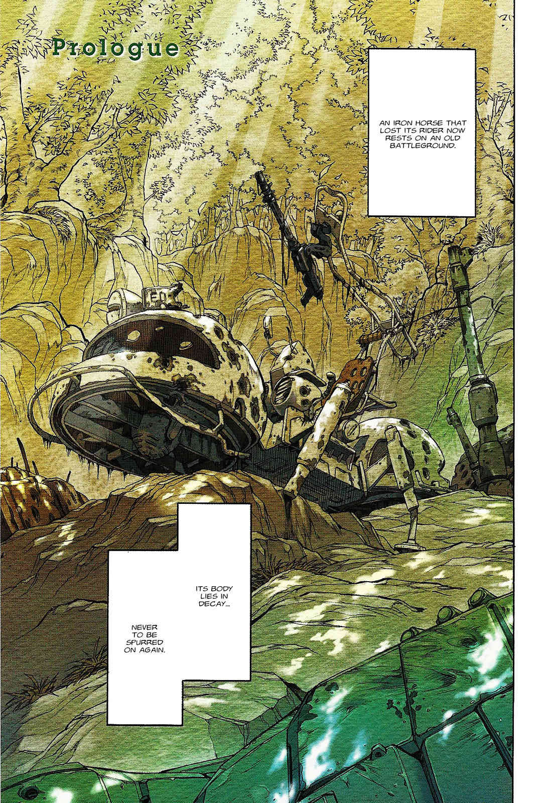 Kidou Senshi Gundam U.C. Hard Graph - Tetsu no Kanba Chapter 0 page 3 - Chapter 0: Prologue - Earth Drop Operation