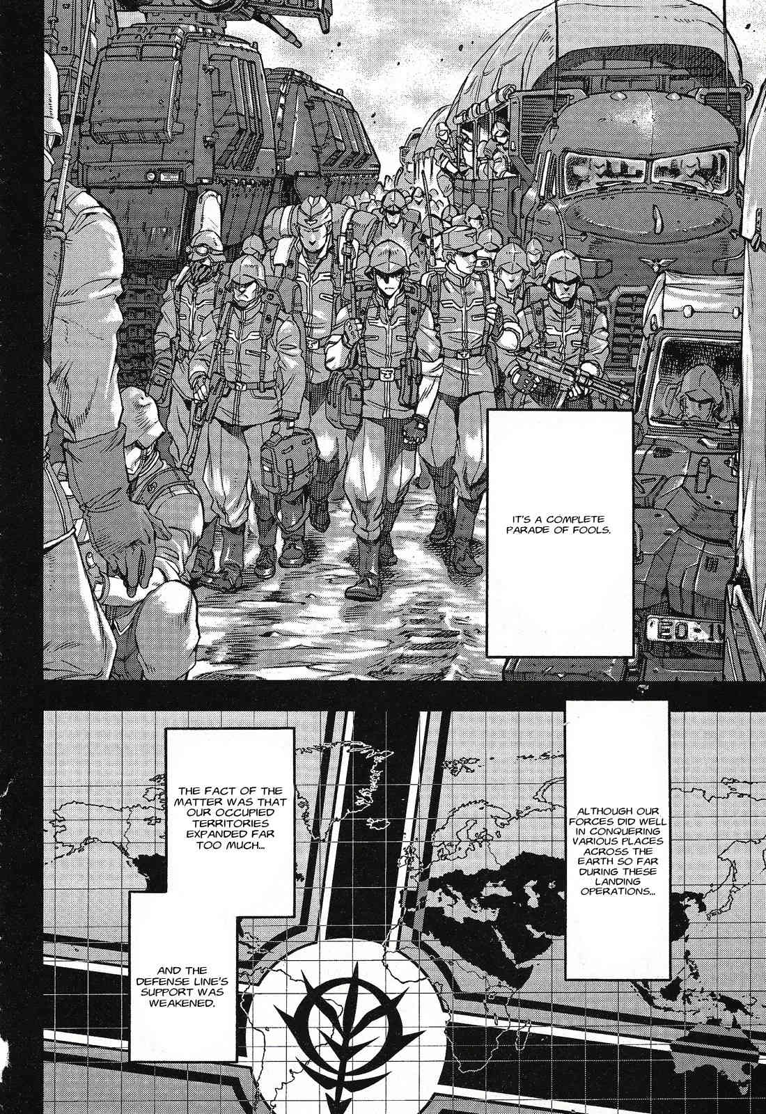 Kidou Senshi Gundam U.C. Hard Graph - Tetsu no Kanba Chapter 1 page 11 - Chapter 1: He Who Rides on the Battlefield