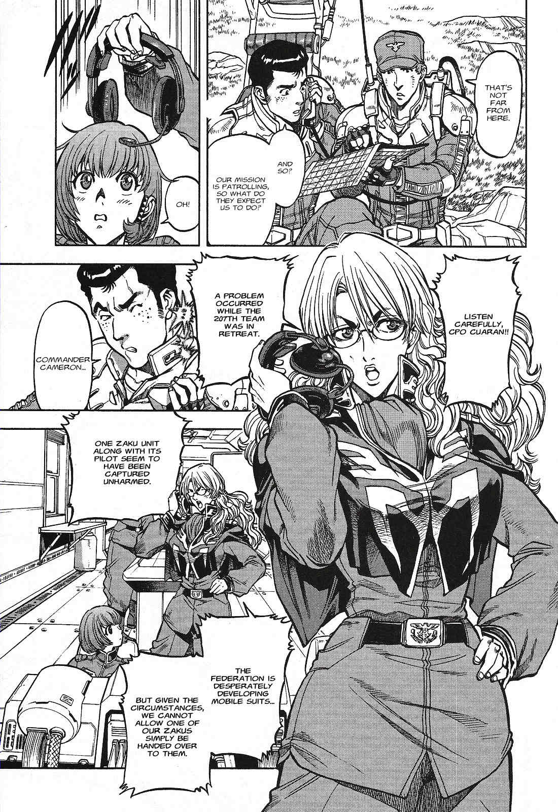 Kidou Senshi Gundam U.C. Hard Graph - Tetsu no Kanba Chapter 1 page 14 - Chapter 1: He Who Rides on the Battlefield