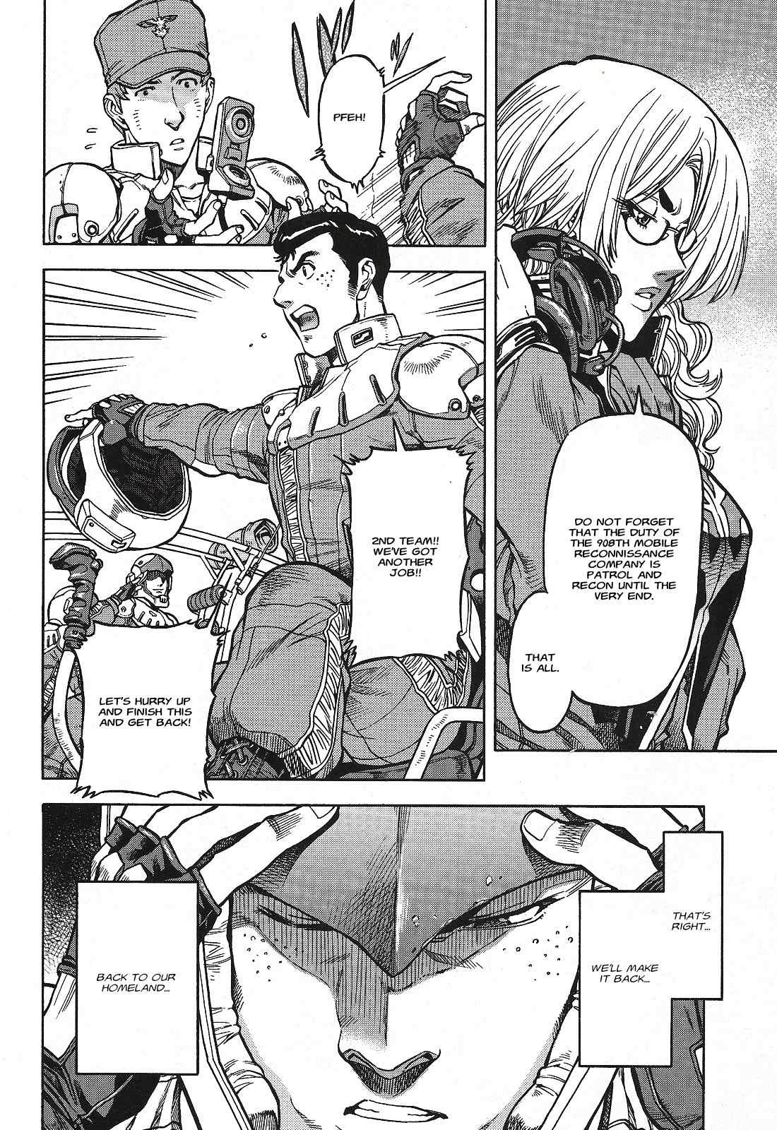 Kidou Senshi Gundam U.C. Hard Graph - Tetsu no Kanba Chapter 1 page 17 - Chapter 1: He Who Rides on the Battlefield
