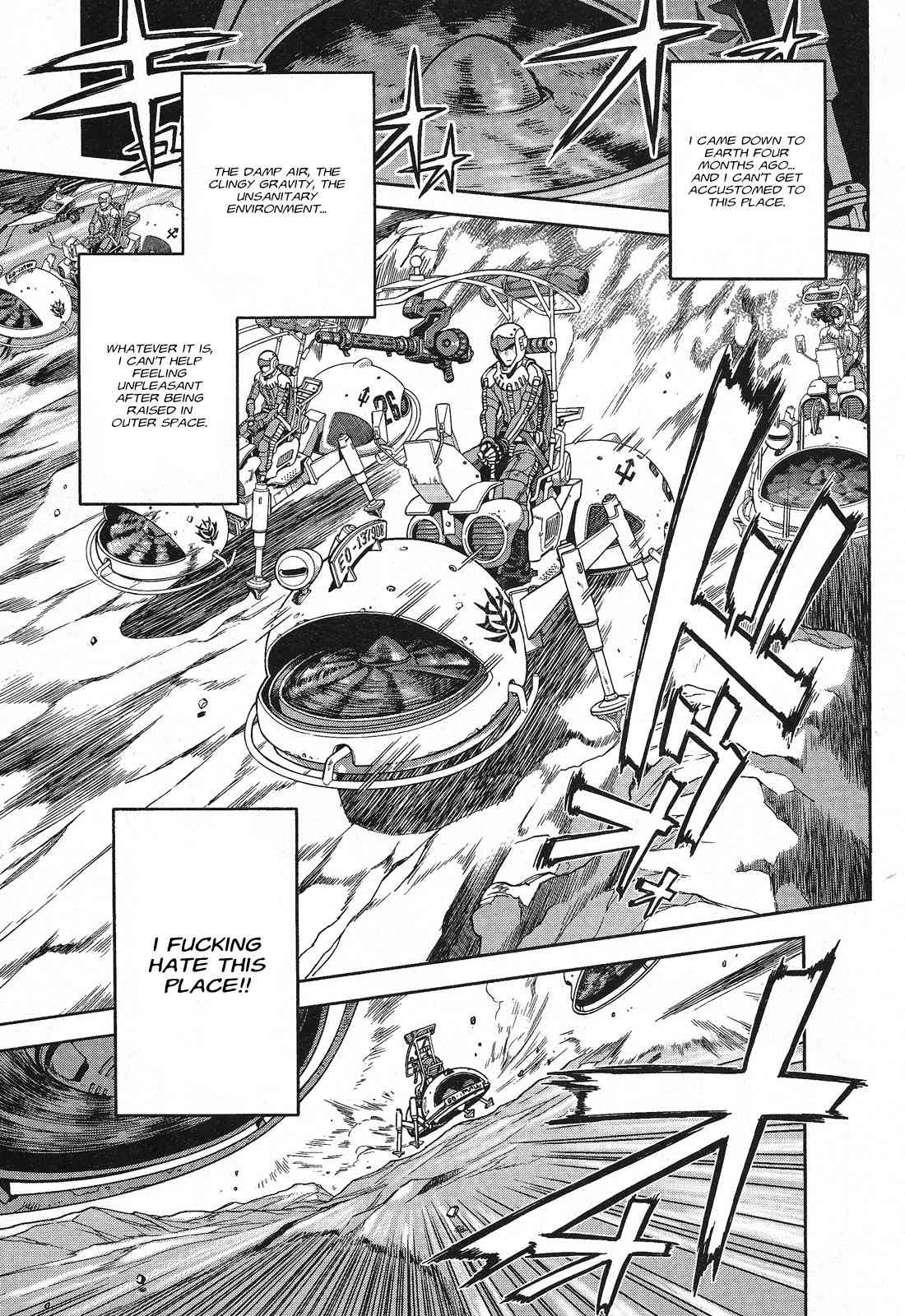 Kidou Senshi Gundam U.C. Hard Graph - Tetsu no Kanba Chapter 1 page 18 - Chapter 1: He Who Rides on the Battlefield