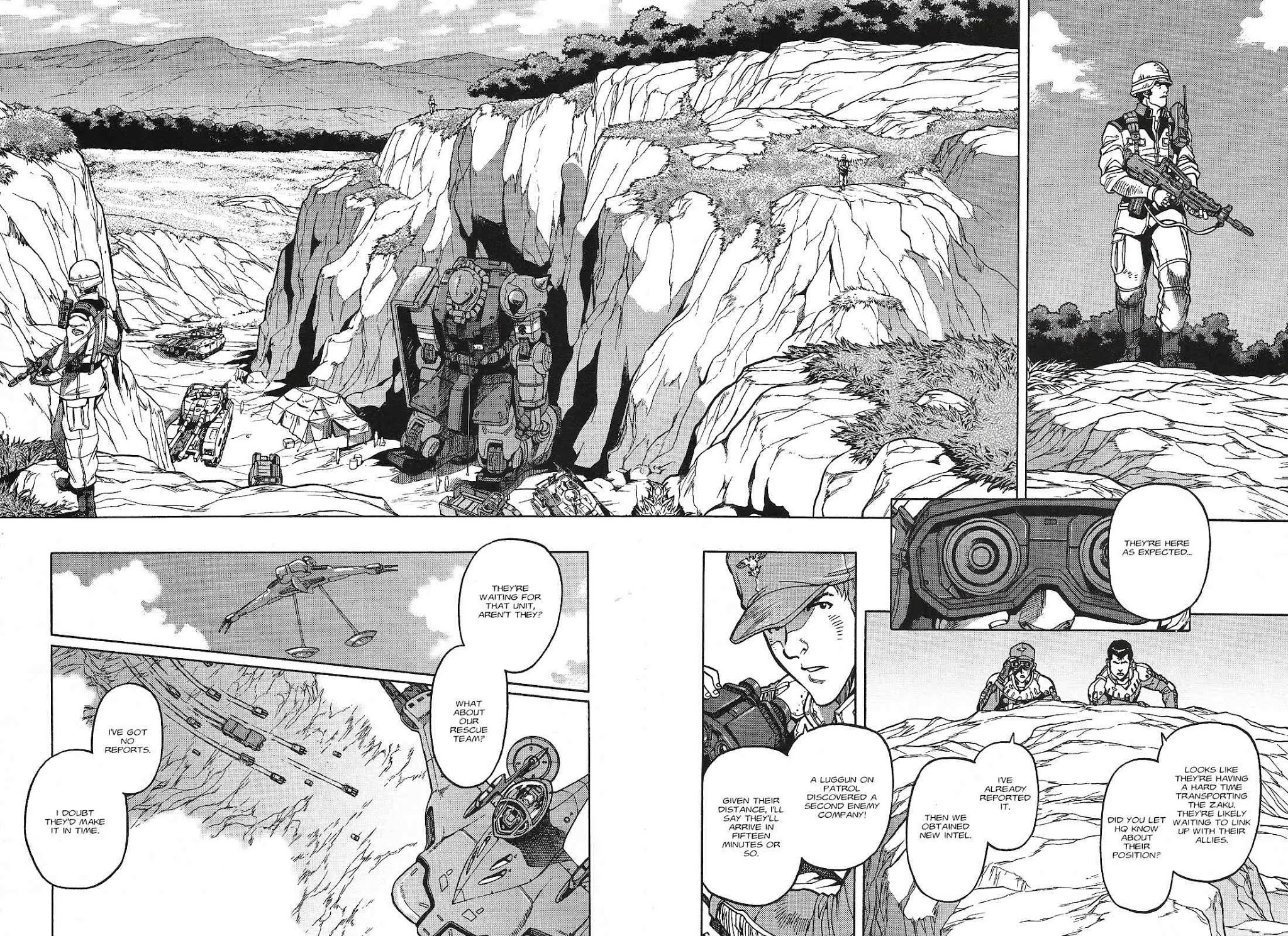 Kidou Senshi Gundam U.C. Hard Graph - Tetsu no Kanba Chapter 1 page 19 - Chapter 1: He Who Rides on the Battlefield