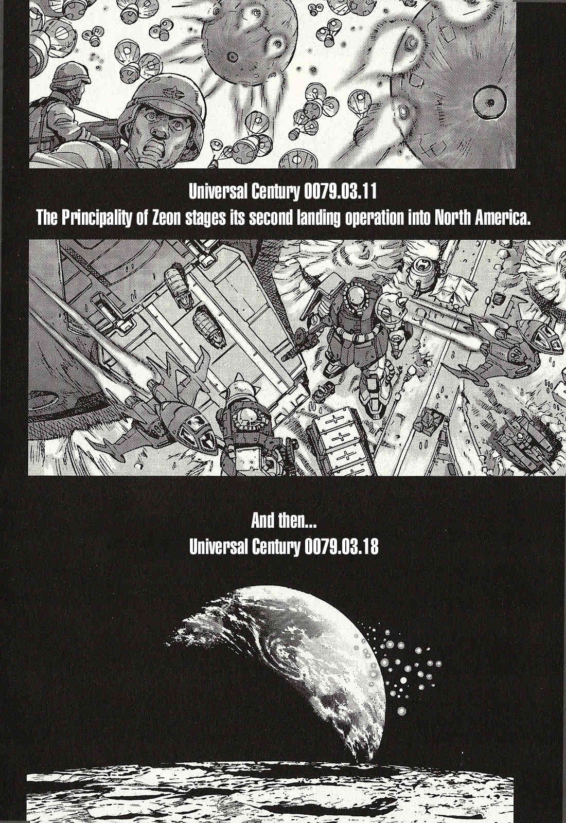 Kidou Senshi Gundam U.C. Hard Graph - Tetsu no Kanba Chapter 1 page 2 - Chapter 1: He Who Rides on the Battlefield