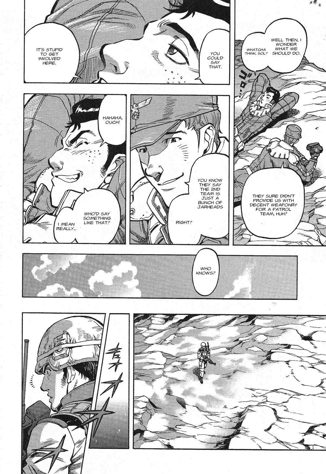 Kidou Senshi Gundam U.C. Hard Graph - Tetsu no Kanba Chapter 1 page 20 - Chapter 1: He Who Rides on the Battlefield
