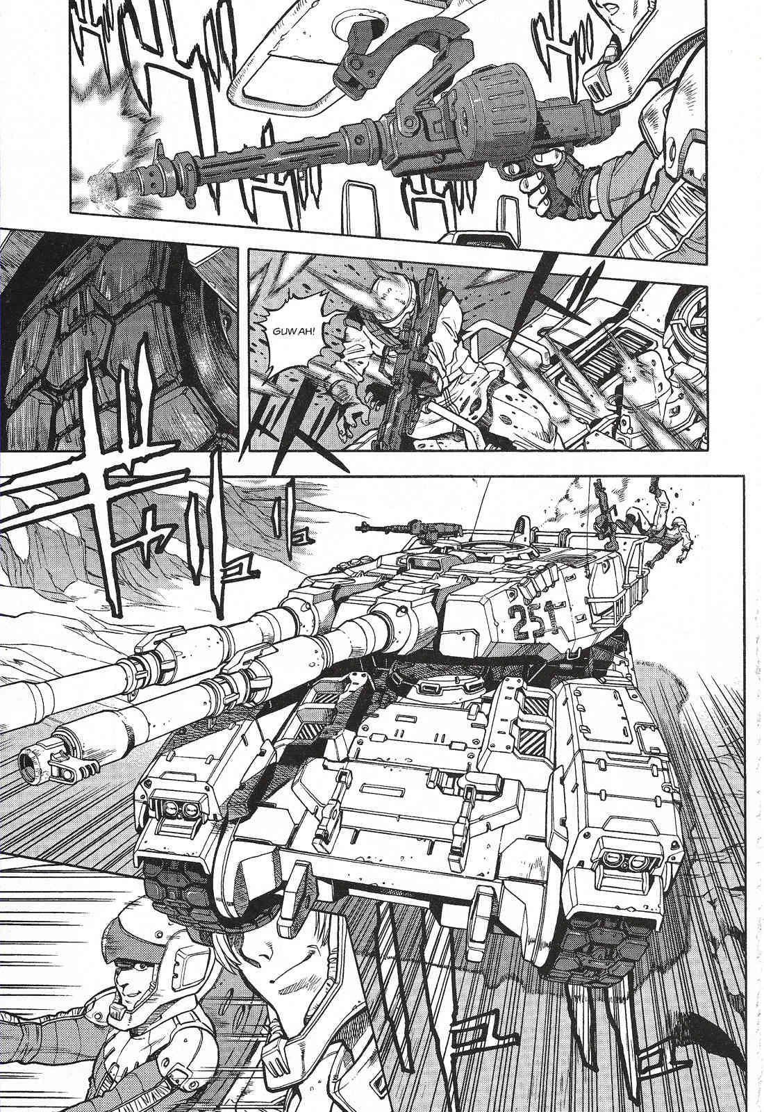 Kidou Senshi Gundam U.C. Hard Graph - Tetsu no Kanba Chapter 1 page 23 - Chapter 1: He Who Rides on the Battlefield