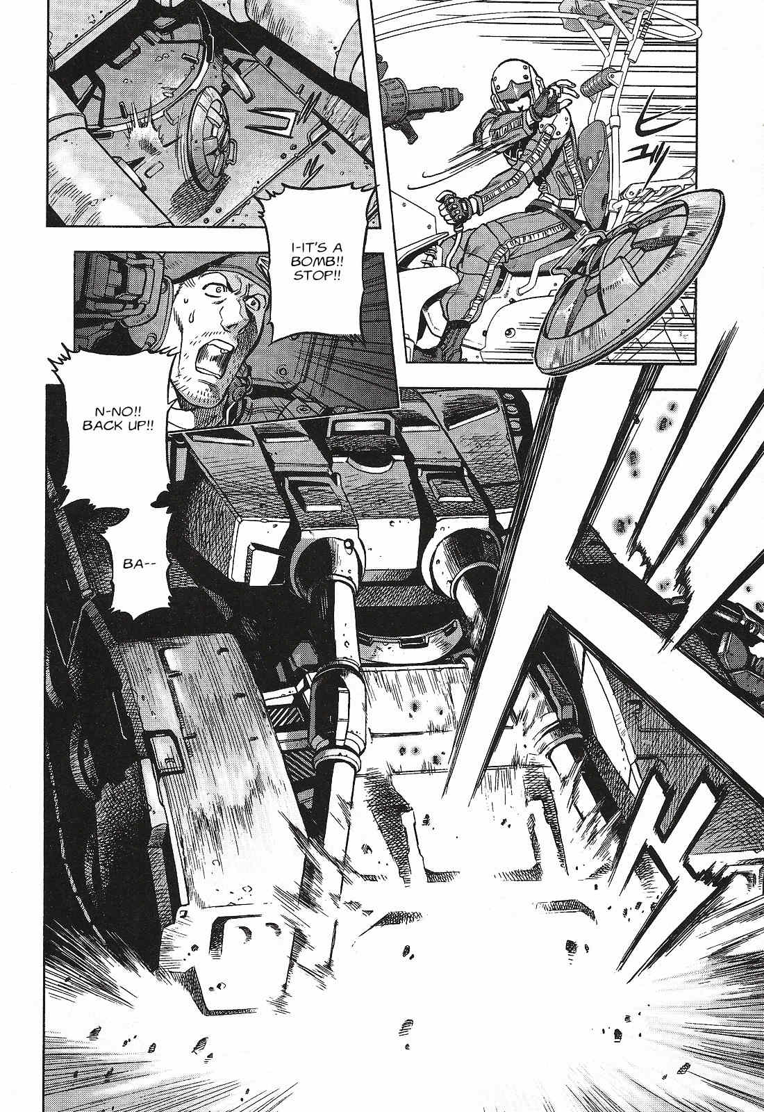 Kidou Senshi Gundam U.C. Hard Graph - Tetsu no Kanba Chapter 1 page 26 - Chapter 1: He Who Rides on the Battlefield