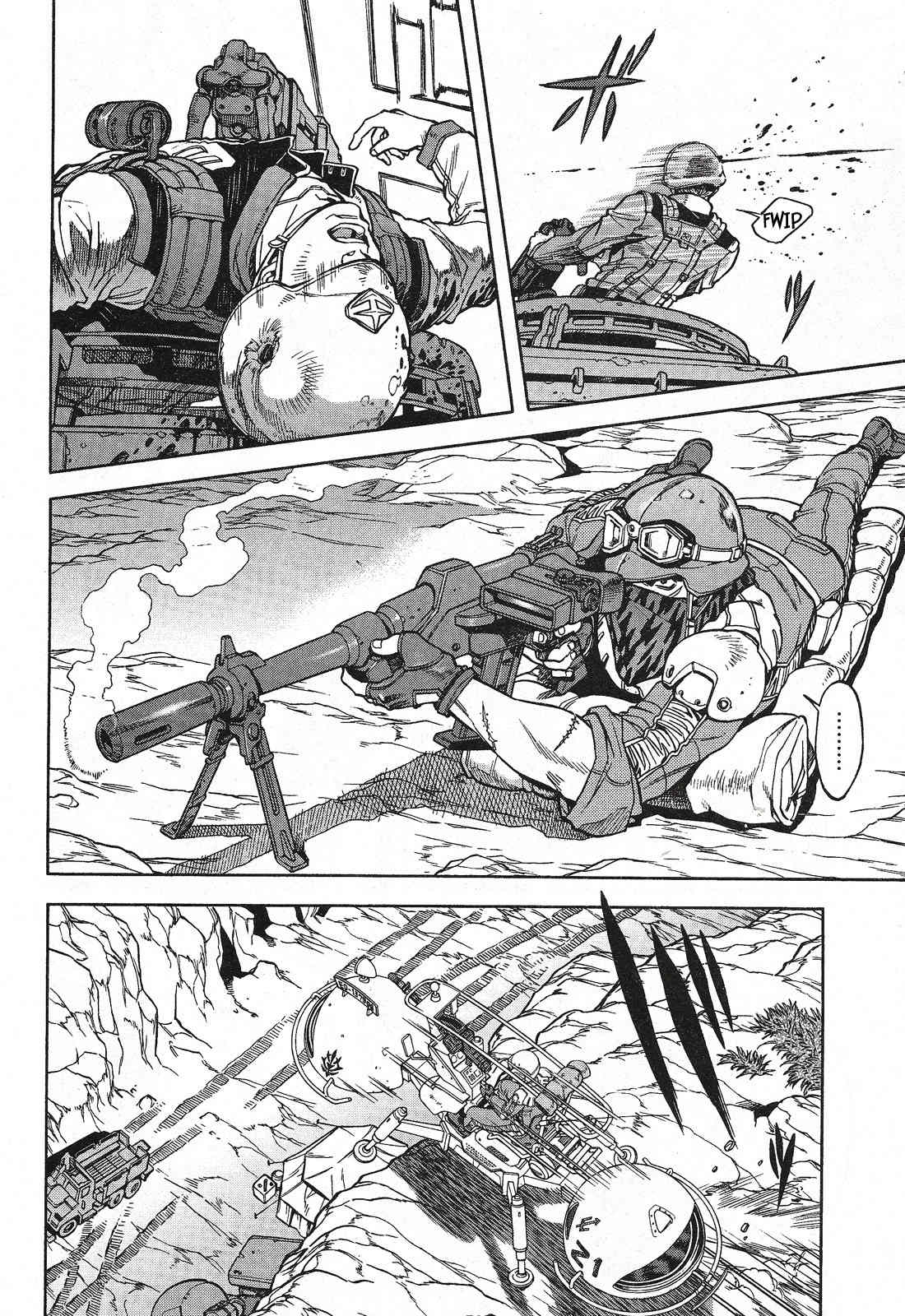 Kidou Senshi Gundam U.C. Hard Graph - Tetsu no Kanba Chapter 1 page 28 - Chapter 1: He Who Rides on the Battlefield