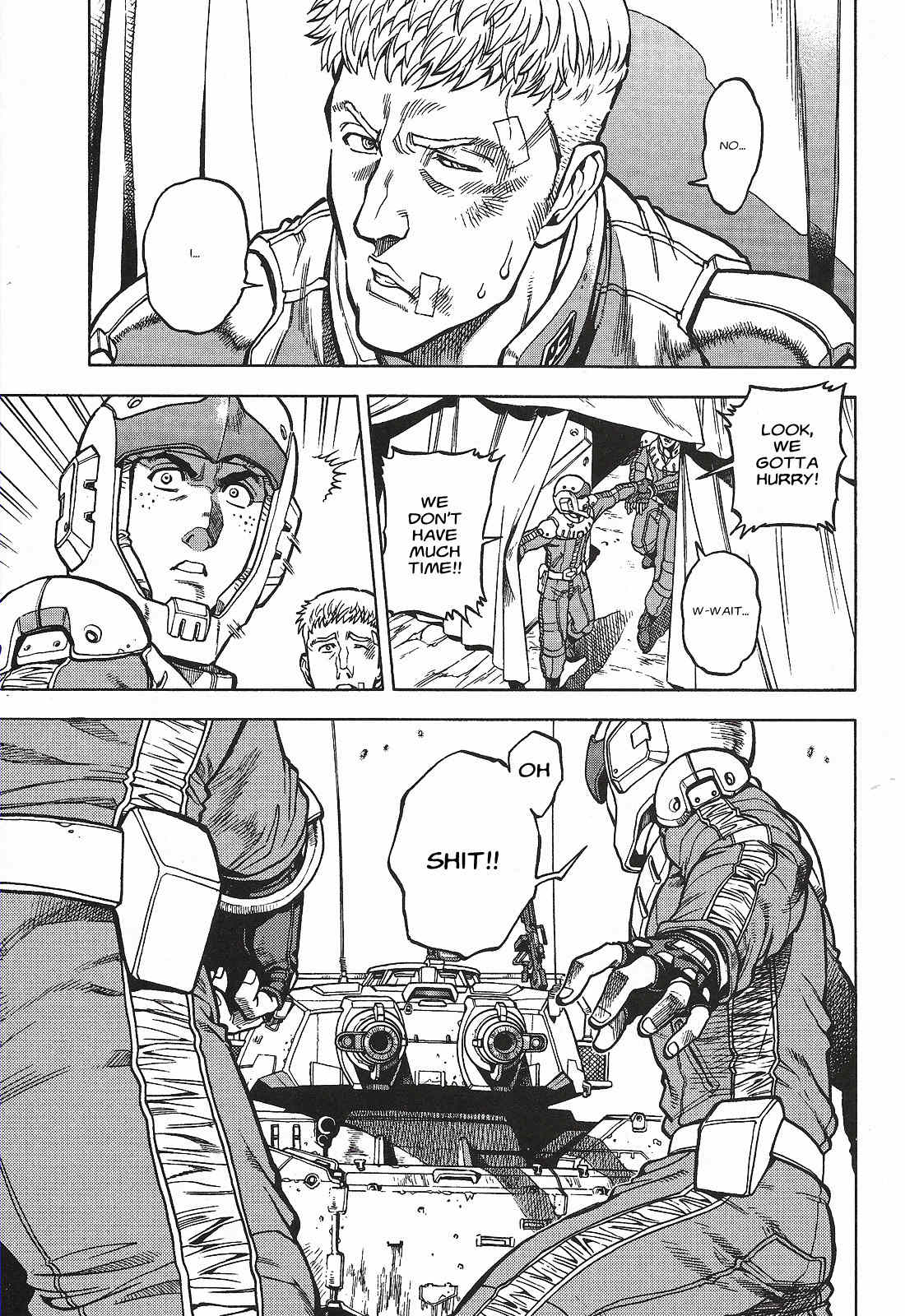 Kidou Senshi Gundam U.C. Hard Graph - Tetsu no Kanba Chapter 1 page 31 - Chapter 1: He Who Rides on the Battlefield