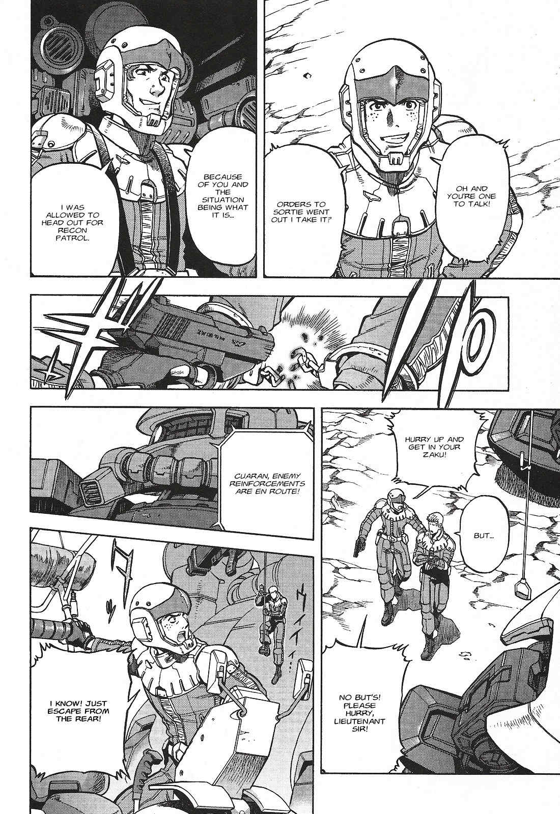 Kidou Senshi Gundam U.C. Hard Graph - Tetsu no Kanba Chapter 1 page 33 - Chapter 1: He Who Rides on the Battlefield