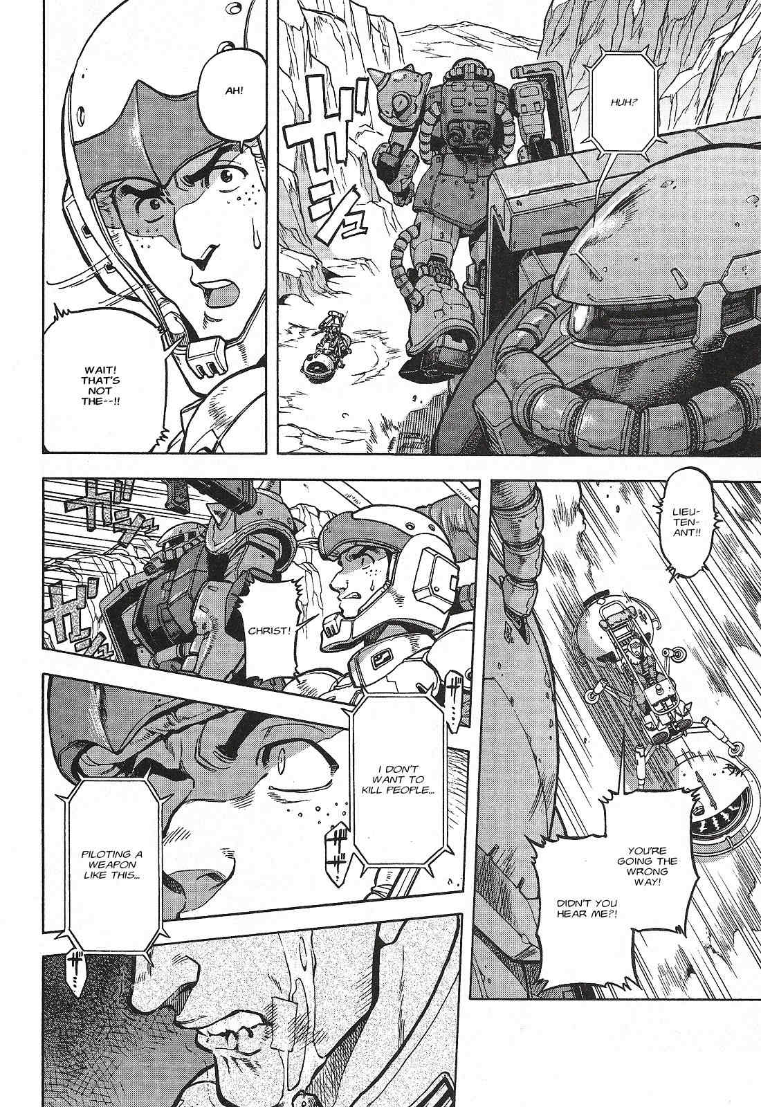 Kidou Senshi Gundam U.C. Hard Graph - Tetsu no Kanba Chapter 1 page 35 - Chapter 1: He Who Rides on the Battlefield