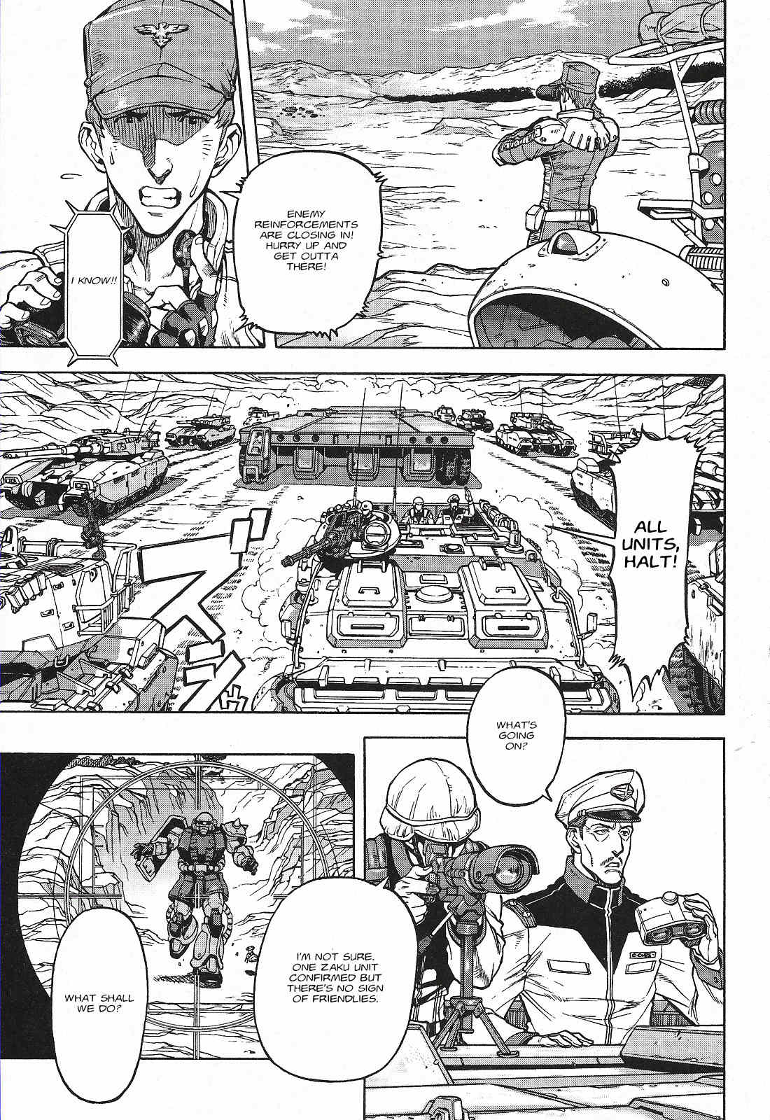 Kidou Senshi Gundam U.C. Hard Graph - Tetsu no Kanba Chapter 1 page 36 - Chapter 1: He Who Rides on the Battlefield