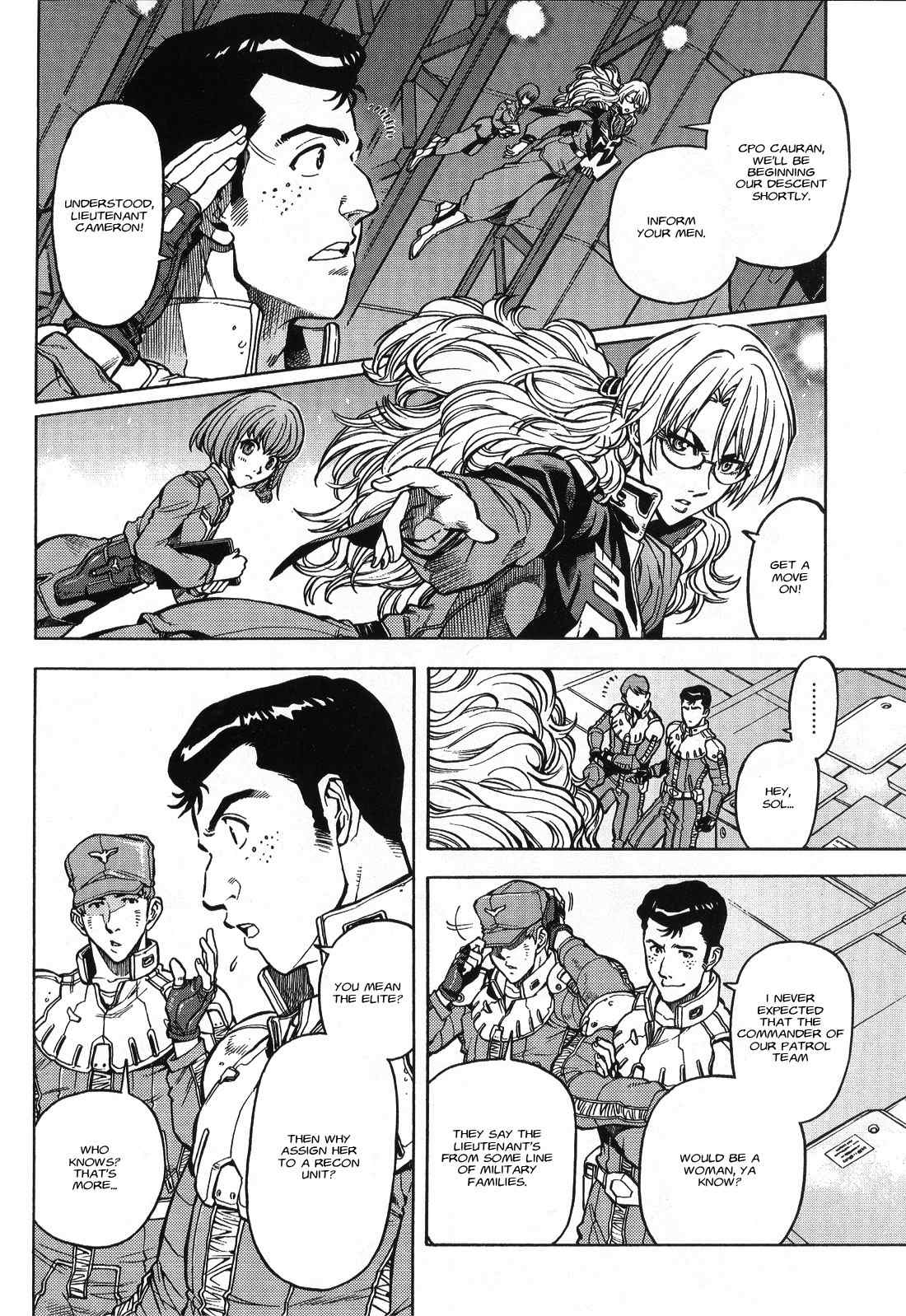 Kidou Senshi Gundam U.C. Hard Graph - Tetsu no Kanba Chapter 1 page 4 - Chapter 1: He Who Rides on the Battlefield