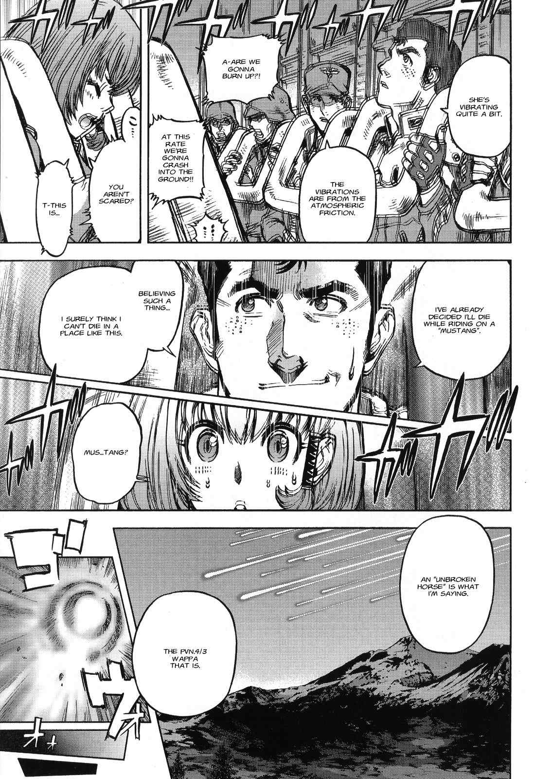 Kidou Senshi Gundam U.C. Hard Graph - Tetsu no Kanba Chapter 1 page 7 - Chapter 1: He Who Rides on the Battlefield