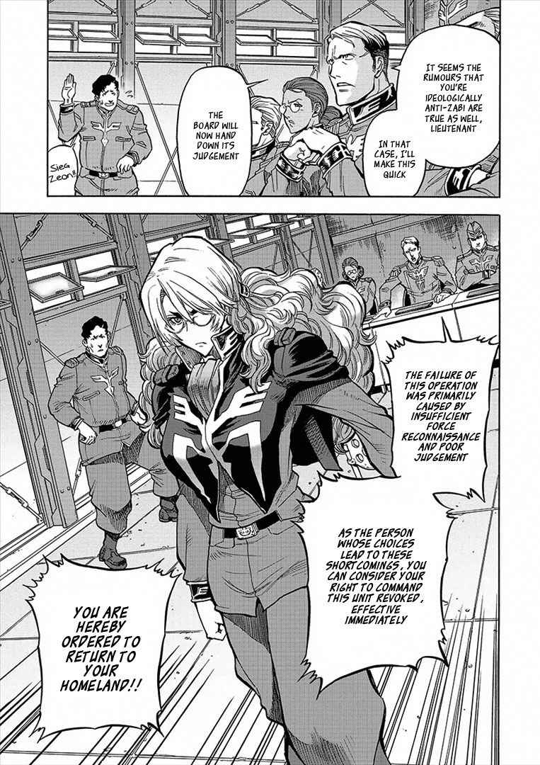 Kidou Senshi Gundam U.C. Hard Graph - Tetsu no Kanba Chapter 10 page 20 - Chapter 10: Ripples of the Battlefield
