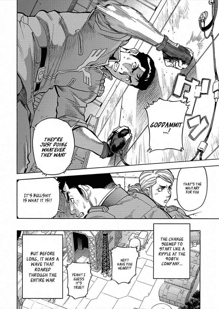 Kidou Senshi Gundam U.C. Hard Graph - Tetsu no Kanba Chapter 10 page 21 - Chapter 10: Ripples of the Battlefield