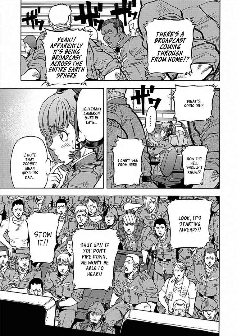 Kidou Senshi Gundam U.C. Hard Graph - Tetsu no Kanba Chapter 10 page 22 - Chapter 10: Ripples of the Battlefield