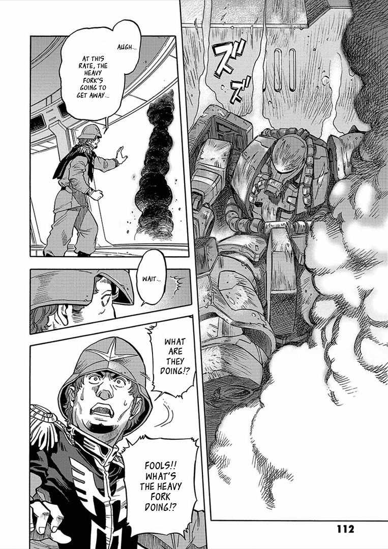 Kidou Senshi Gundam U.C. Hard Graph - Tetsu no Kanba Chapter 10 page 5 - Chapter 10: Ripples of the Battlefield
