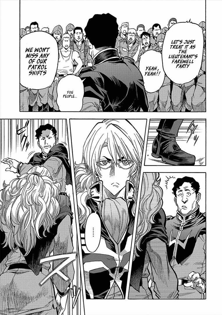 Kidou Senshi Gundam U.C. Hard Graph - Tetsu no Kanba Chapter 11 page 12 - Chapter 11: Event