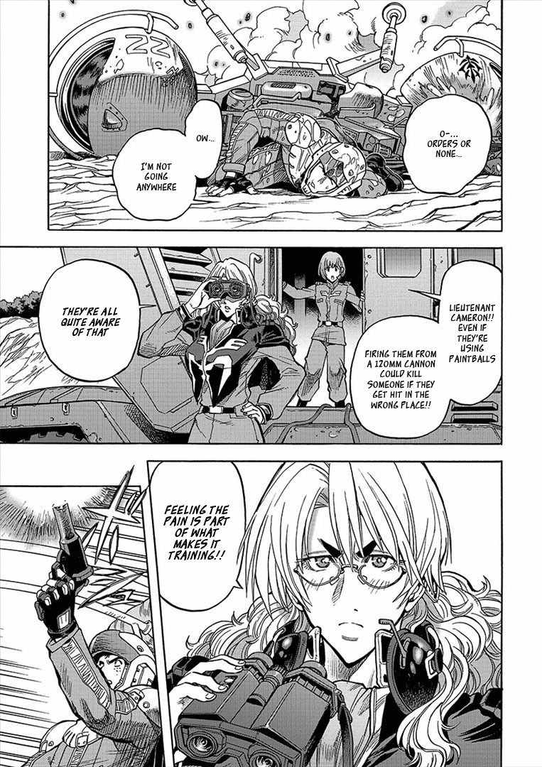 Kidou Senshi Gundam U.C. Hard Graph - Tetsu no Kanba Chapter 11 page 22 - Chapter 11: Event