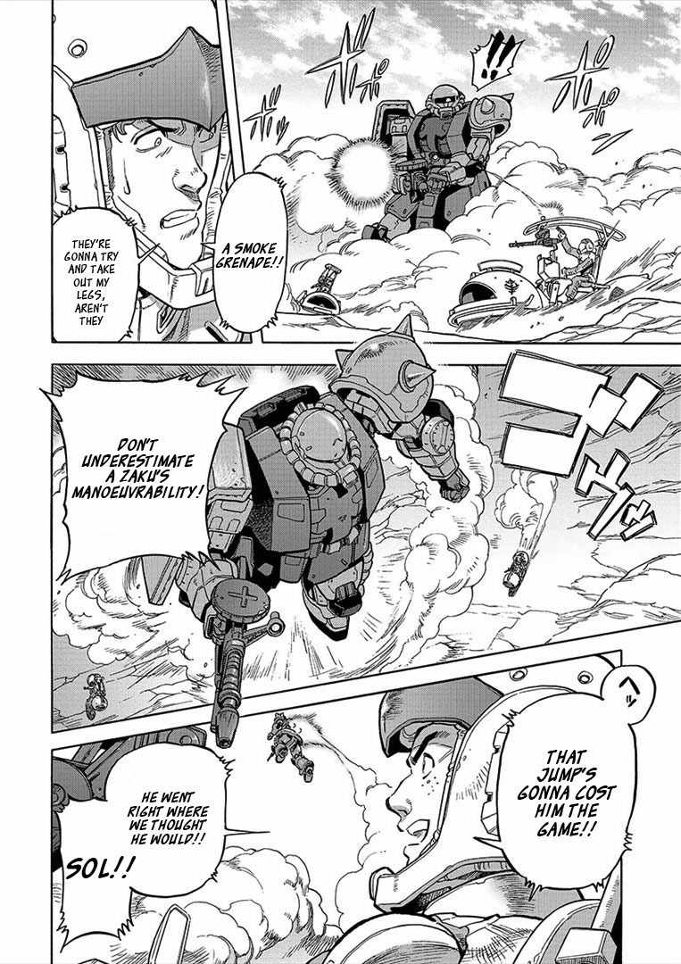 Kidou Senshi Gundam U.C. Hard Graph - Tetsu no Kanba Chapter 11 page 23 - Chapter 11: Event