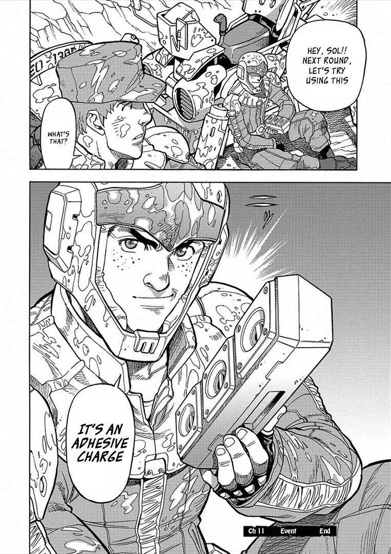 Kidou Senshi Gundam U.C. Hard Graph - Tetsu no Kanba Chapter 11 page 27 - Chapter 11: Event
