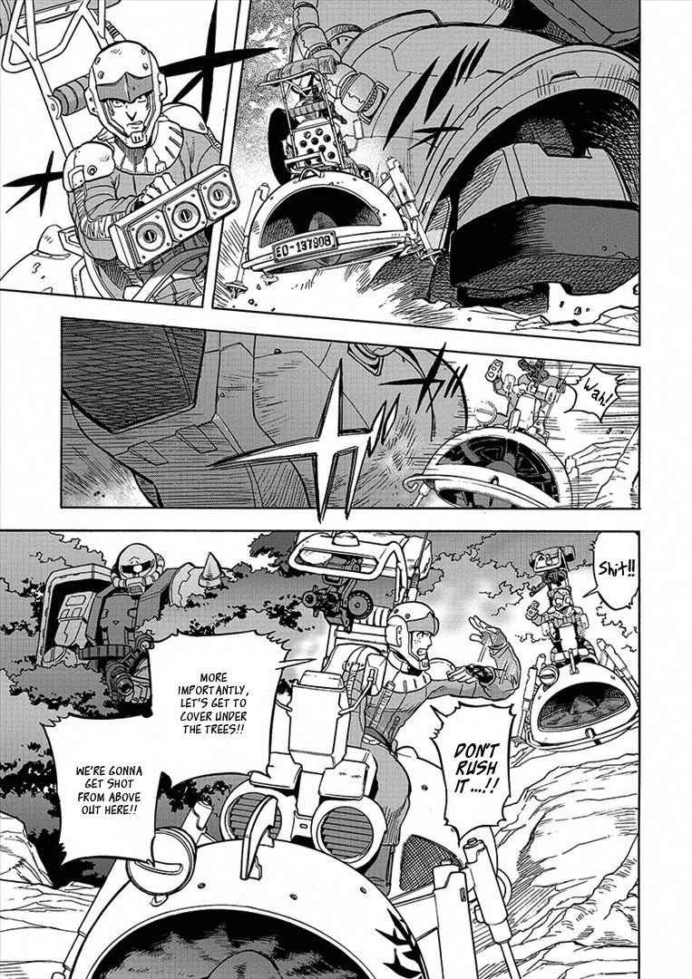 Kidou Senshi Gundam U.C. Hard Graph - Tetsu no Kanba Chapter 12 page 13 - Chapter 12: The Man, Cuaran
