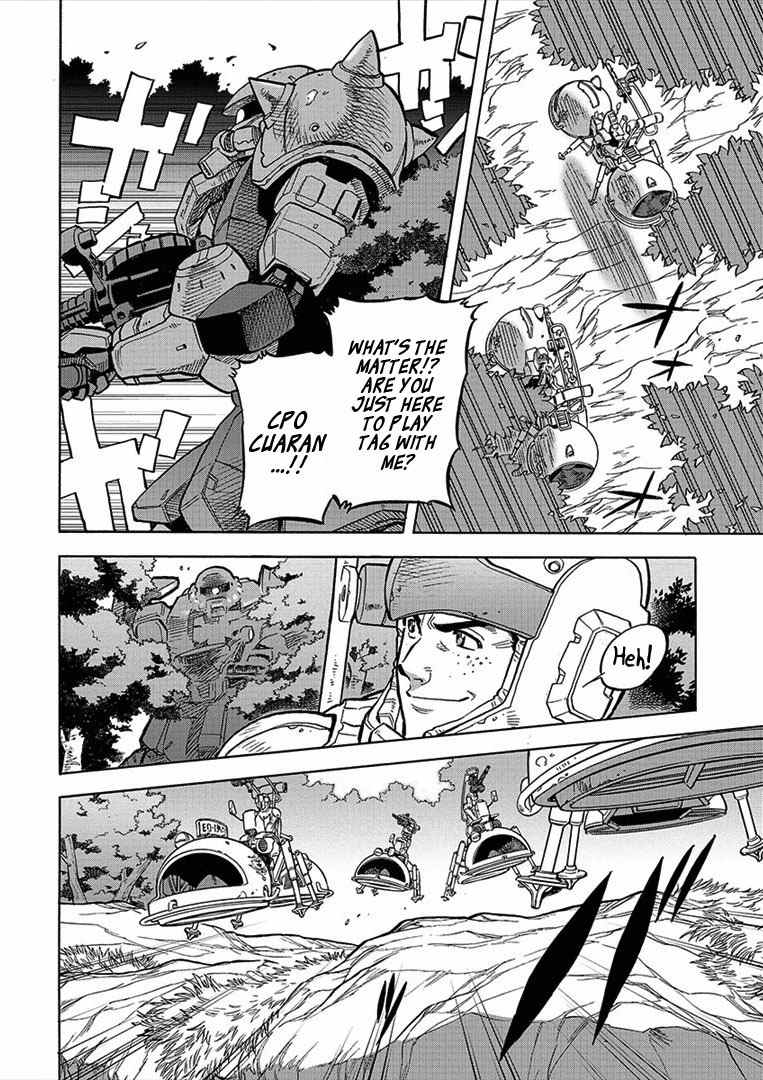 Kidou Senshi Gundam U.C. Hard Graph - Tetsu no Kanba Chapter 12 page 14 - Chapter 12: The Man, Cuaran