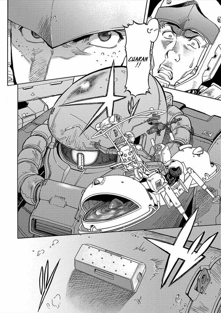 Kidou Senshi Gundam U.C. Hard Graph - Tetsu no Kanba Chapter 12 page 19 - Chapter 12: The Man, Cuaran