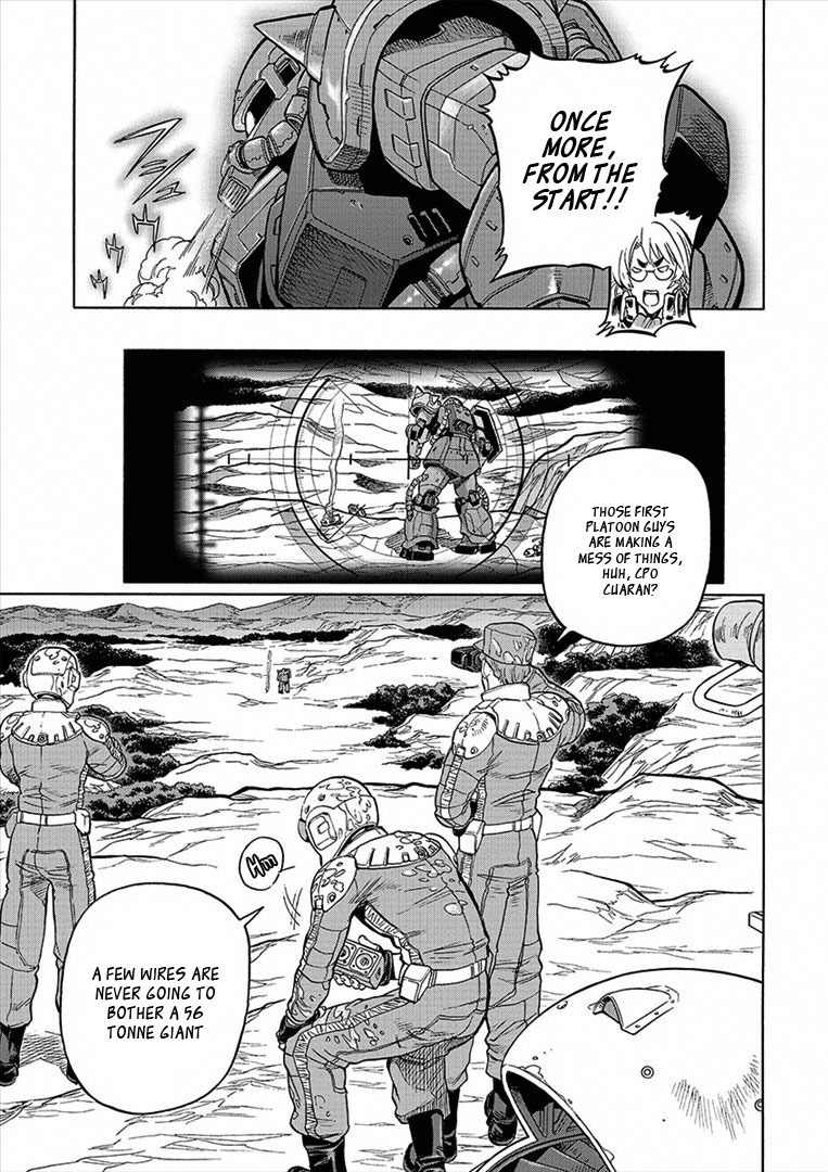 Kidou Senshi Gundam U.C. Hard Graph - Tetsu no Kanba Chapter 12 page 4 - Chapter 12: The Man, Cuaran